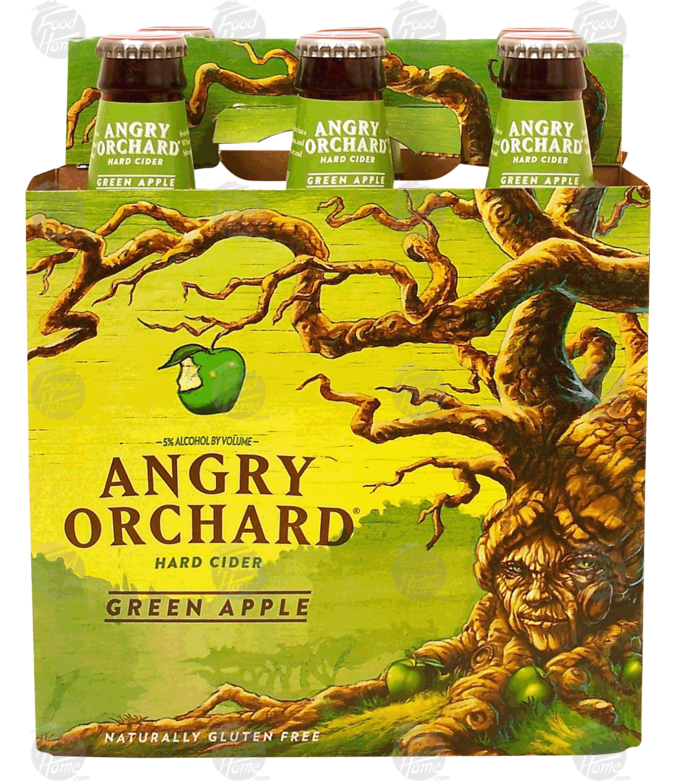 Angry Orchard  green apple hard cider, 5% alc. by vol., 12-fl. oz. Full-Size Picture